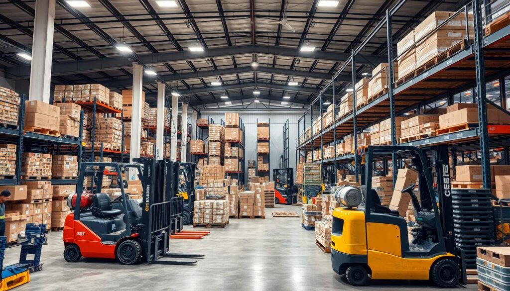 equipment loans for warehousing services