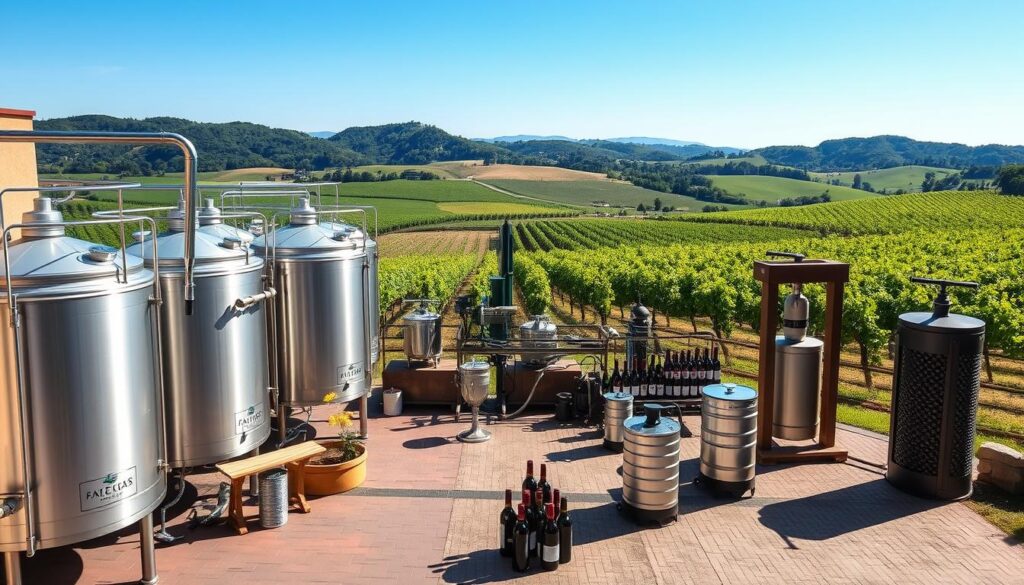 equipment loans for wineries