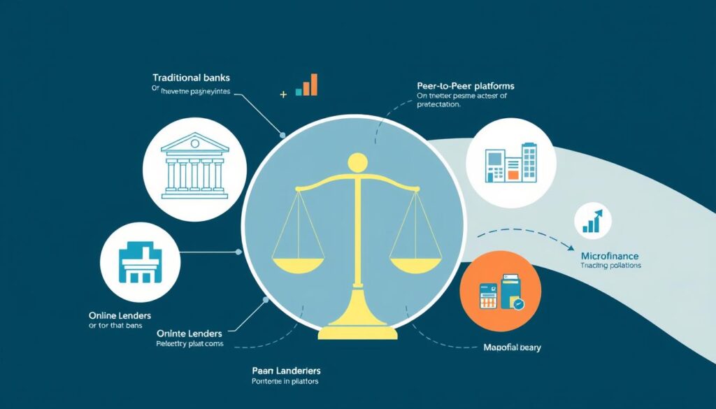 Comparison of lender types